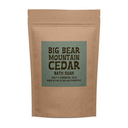 Big Bear Mountain Cedar Bath Salts
