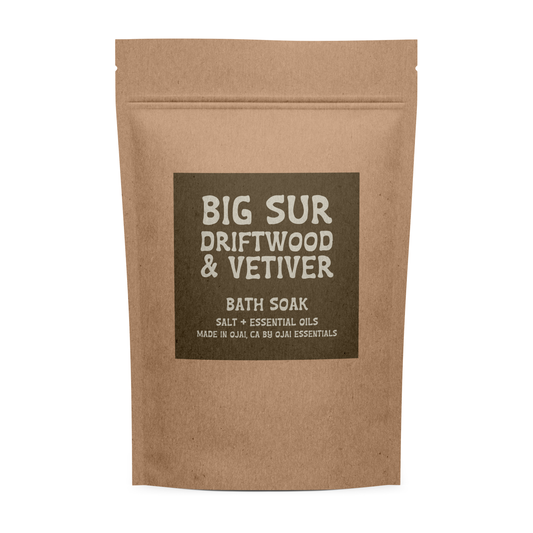 Big Sur Driftwood & Vetiver Bath Salts