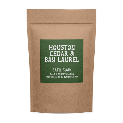 Houston Cedar & Bay Laurel Bath Salts