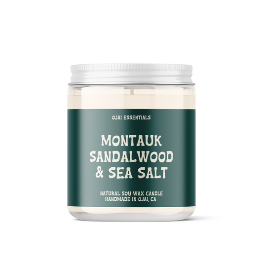 Montauk Sandalwood & Sea Salt Soy Candle
