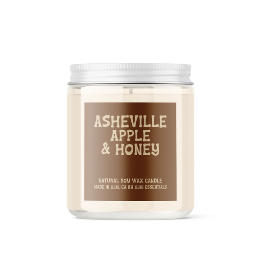 Asheville Apple & Honey Soy Candle | 4 oz & 8 oz