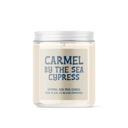 Carmel-by-the-Sea Cypress Soy Candle | 4 oz & 8 oz