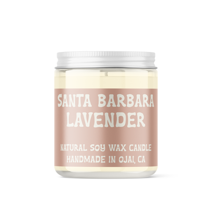 Santa Barbara Lavender Soy Candle
