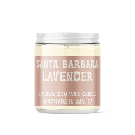 Santa Barbara Lavender Soy Candle