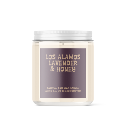 Los Alamos Lavender & Honey Soy Candle