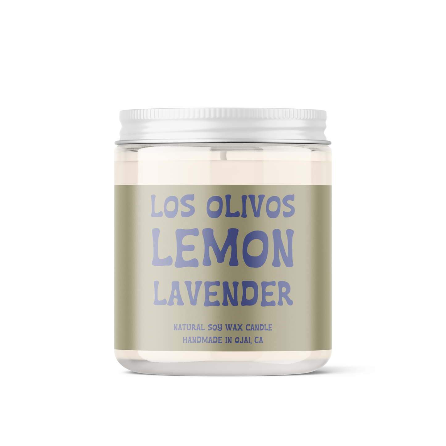 Los Olivos Lemon Lavender Soy Candle