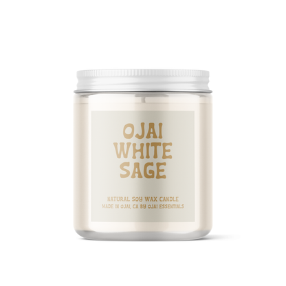 Ojai White Sage Soy Candle
