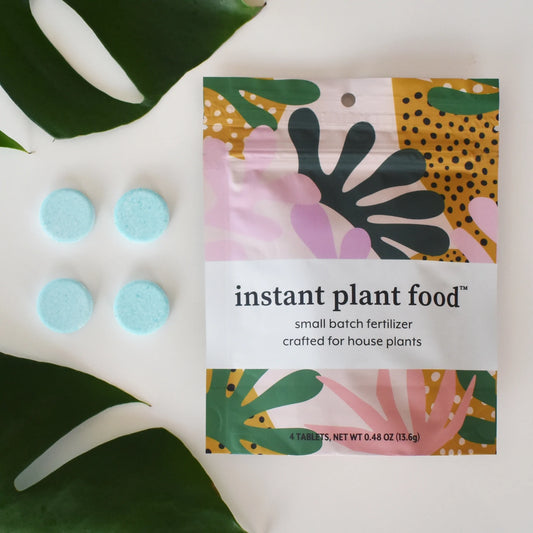 Instant Plant Food Houseplant & Indoor Plant (4 Tablets)