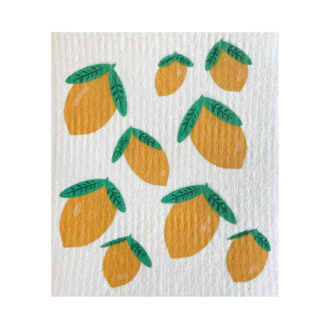 Swedish Sponge Cloth (Lemons)