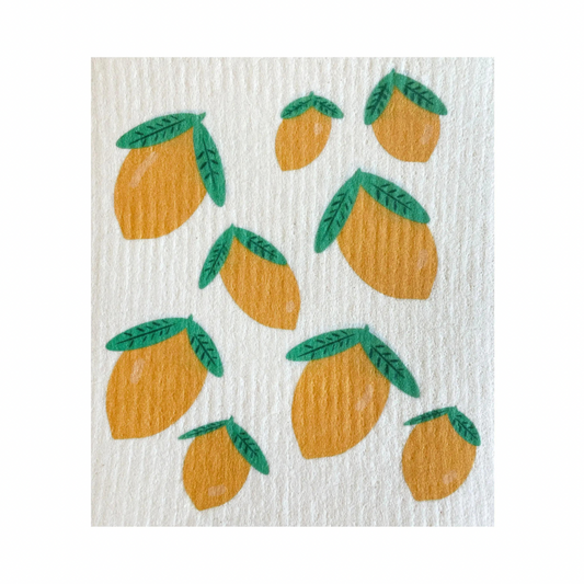 Swedish Sponge Cloth (Lemons)